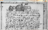 1694 décès Toussaint Pelerin AO