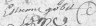 1709 signature Estienne Gobet