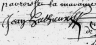 1687 signature Jean Hacu