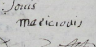 1685 signature Marie Jouis