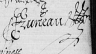 1599 signature Jacques Fruneau