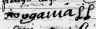 1703 signature Pierre Ganneval