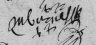 1678 signature Marin Burnel