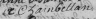 1727 signature Ambroise Chambellan