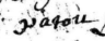 1687 signature Jean Patou beau-frère Anne Thomas